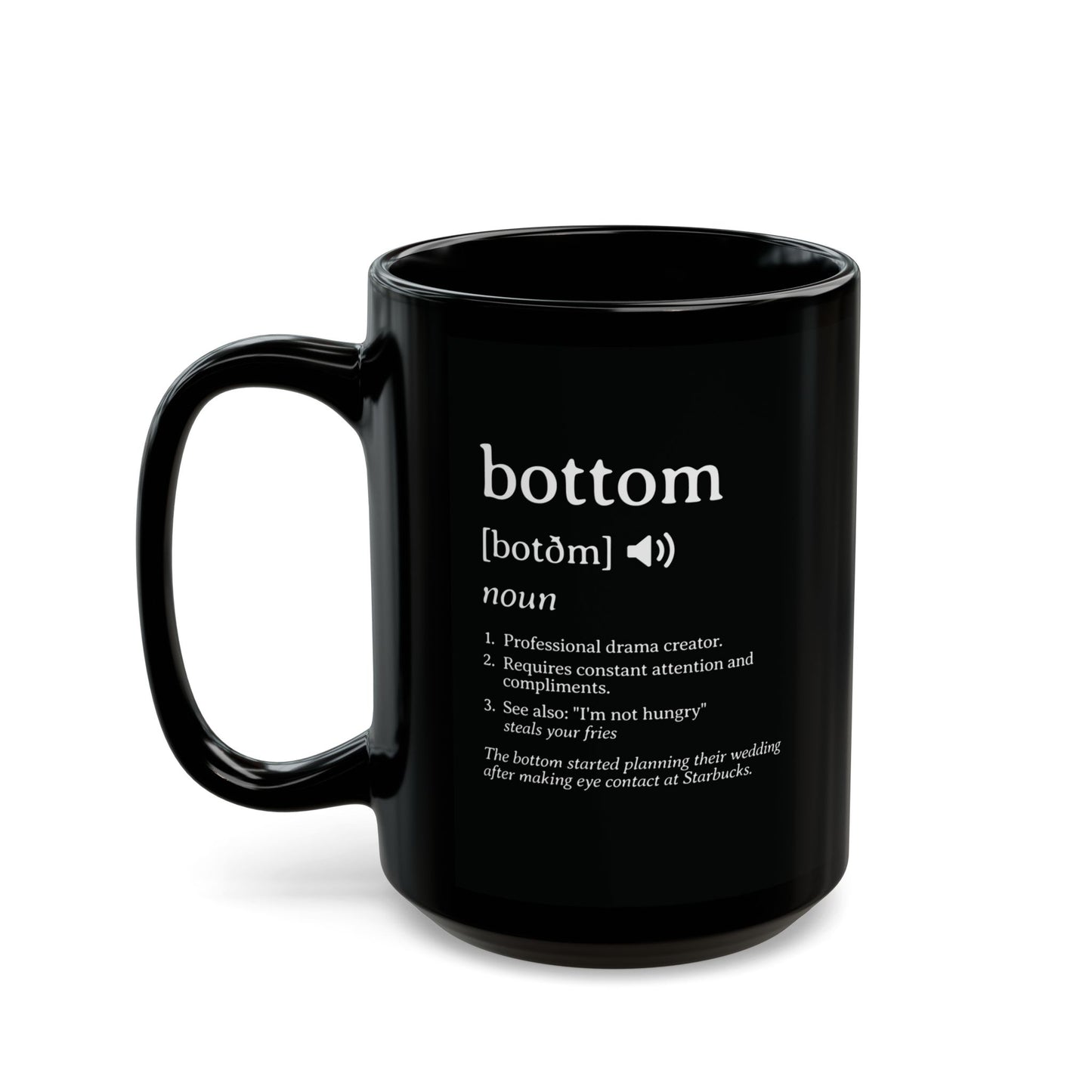 Bottom Definition - Mug